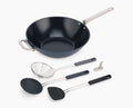 Space-saving Wok &amp; Utensil Set - Image 1