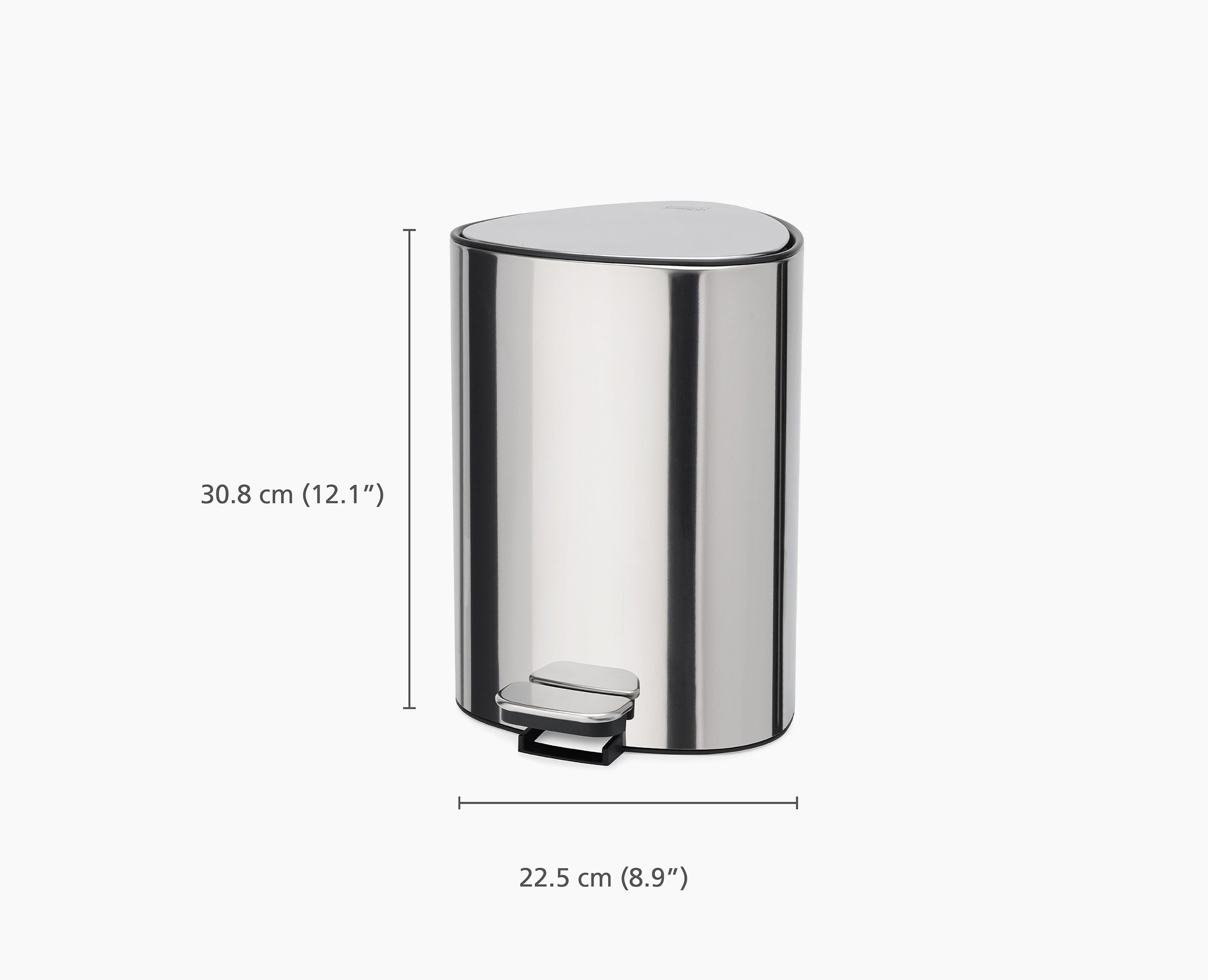 EasyStore Luxe 5L Stainless steel Pedal Bin