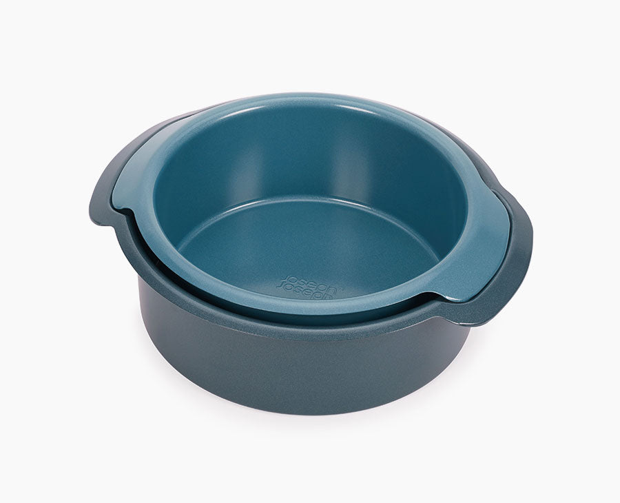 Nest™ Bake Non-Stick 2-piece Blue Round Cake Tin Set - 45068 - Image 1