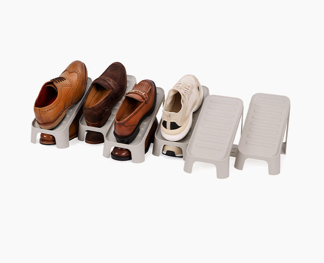 Shoe-in™ Compact 6-piece Ecru Shoe Caddy - 55016 - Image 1