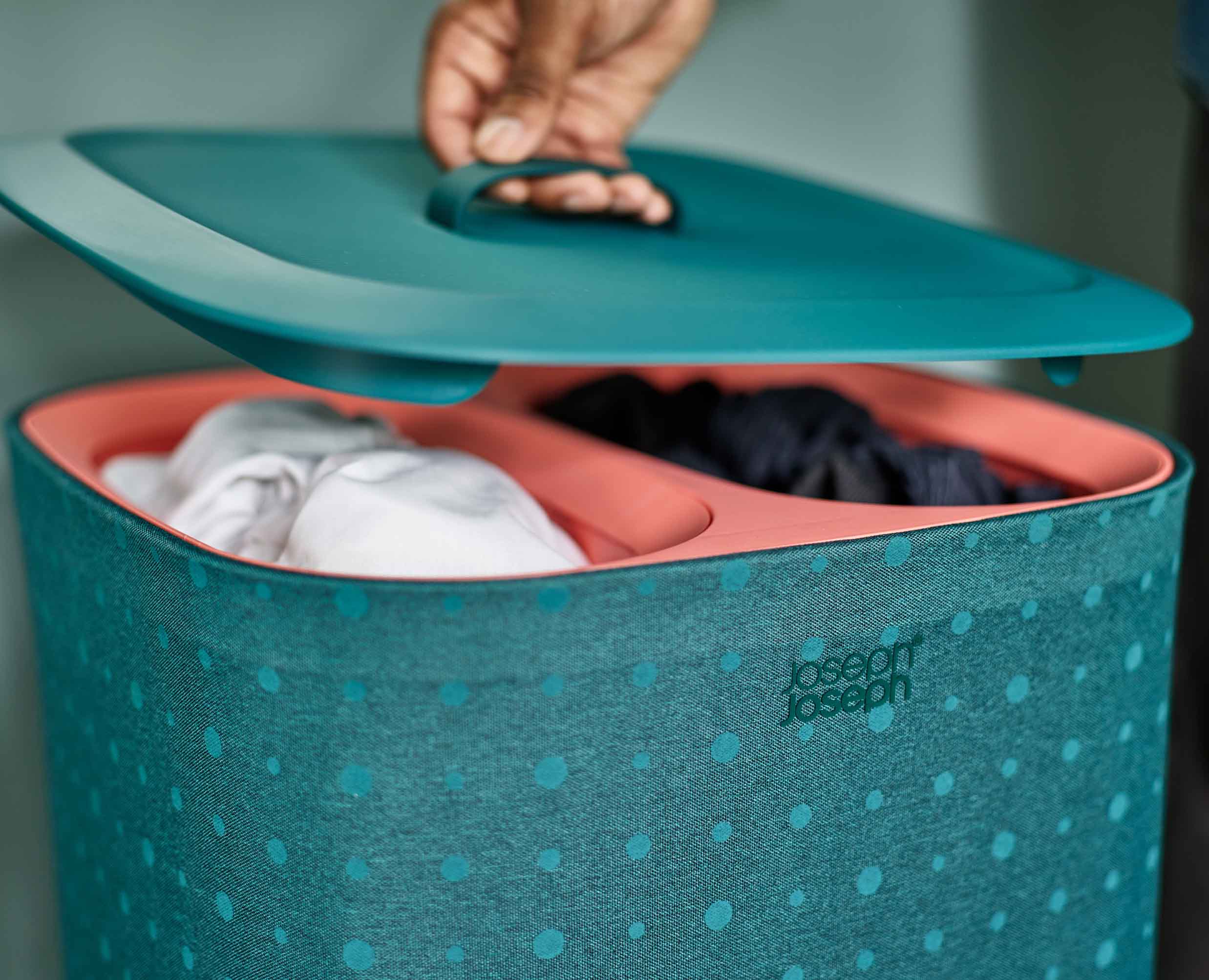 Blue sale laundry basket