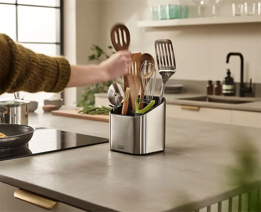 Surface™ Tiered Stainless-steel Utensil Pot - 851645 - Image 2