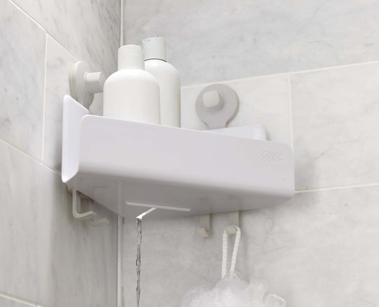 EasyStore™ 2-piece Corner Shower Shelf Set | Joseph Joseph