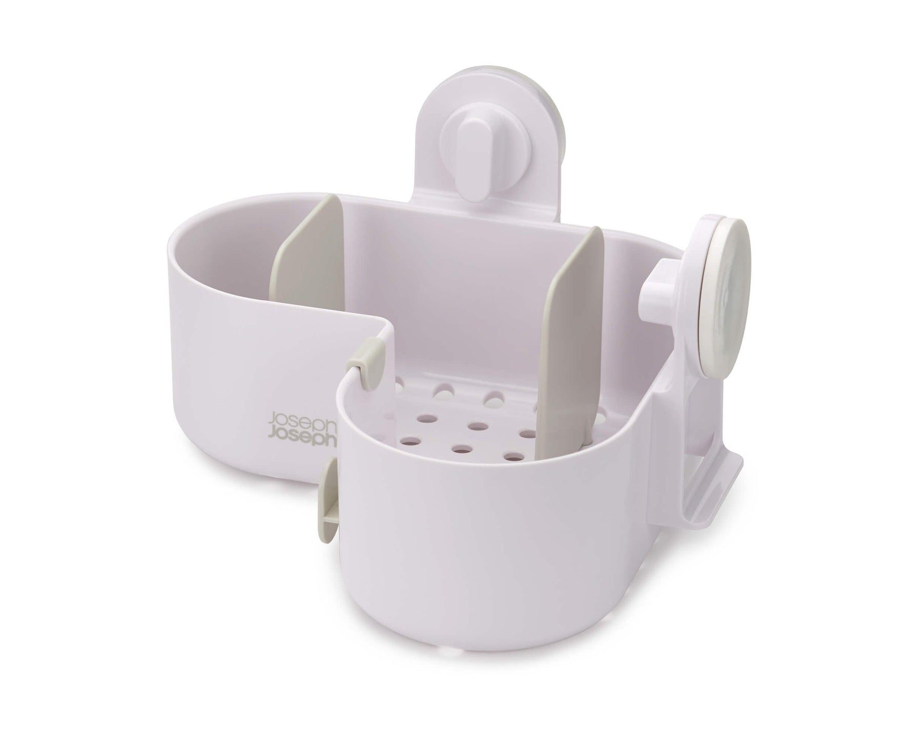 Joseph Joseph Set of 2 White EasyStore Corner Shower Caddy